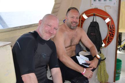 Scuba Scotty and student